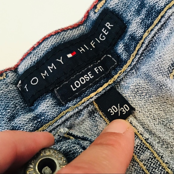 Tommy Hilfiger Loose Fit Jeans Shorts - Picture 5 of 6